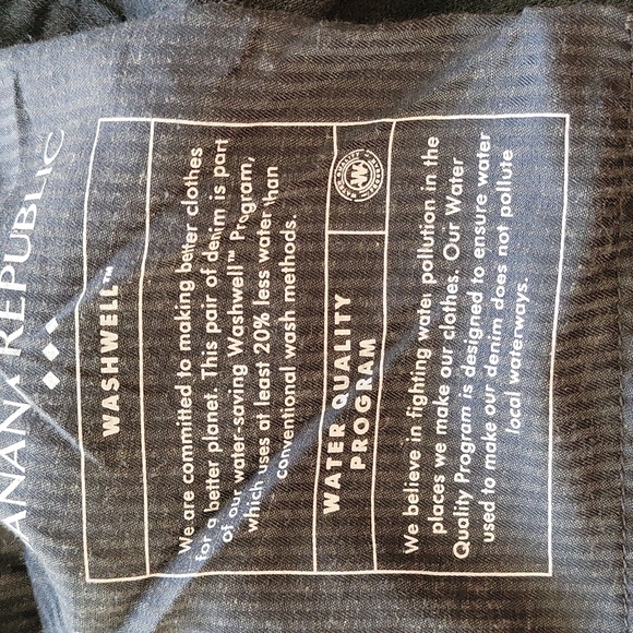 NWT Men / Boys Banana Republic Slim Travel Jean 30×32 - Picture 10 of 17